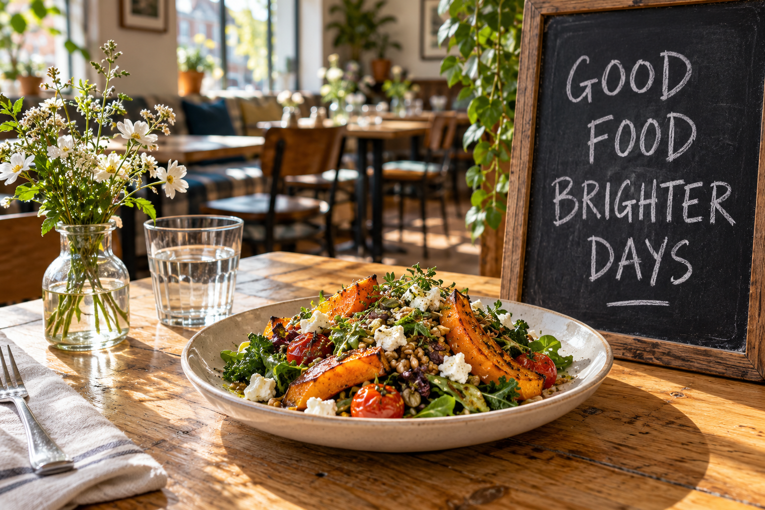 Good food, brighter days